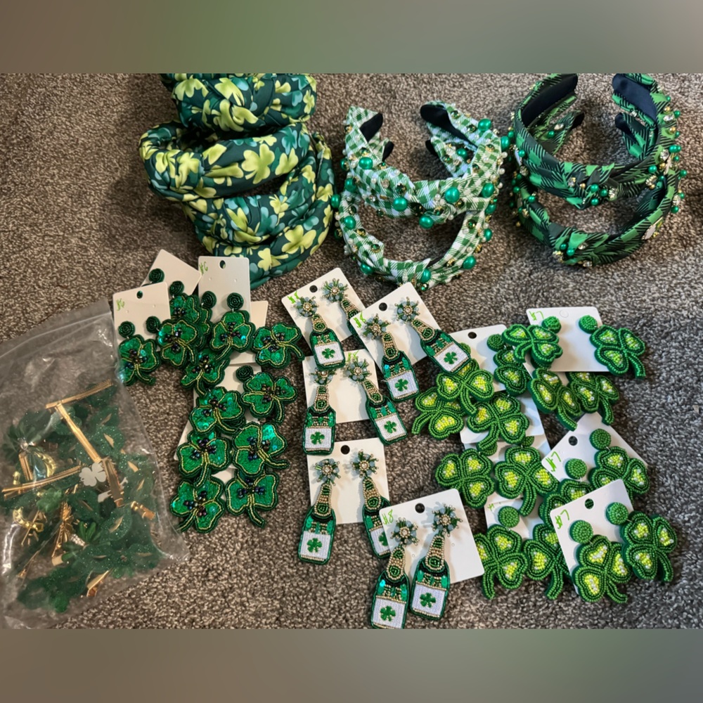 St Patty’s day accessories